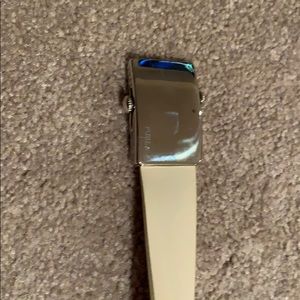 Made in Italy Furla embossed leather belt